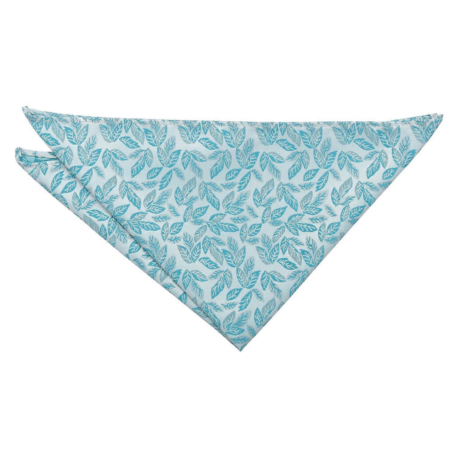 Turquoise Willow Pocket Square