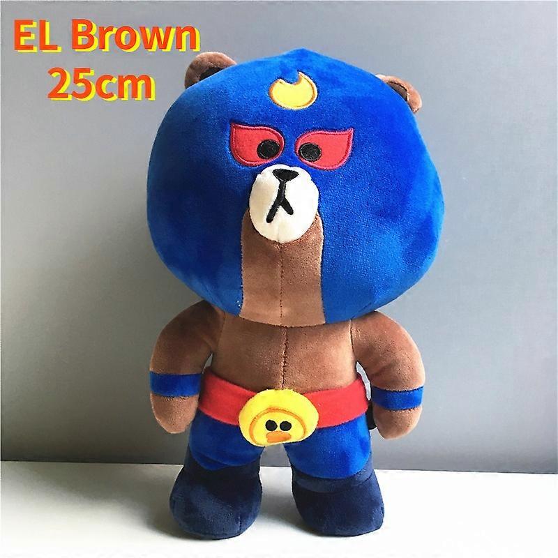 25cm Leon Crow Game Stars Anime Mascot Plysch Leksak Dockor Barn Heroes Leon Crow Spike Stuff Figur Modell Dockor Pojke Julklappar