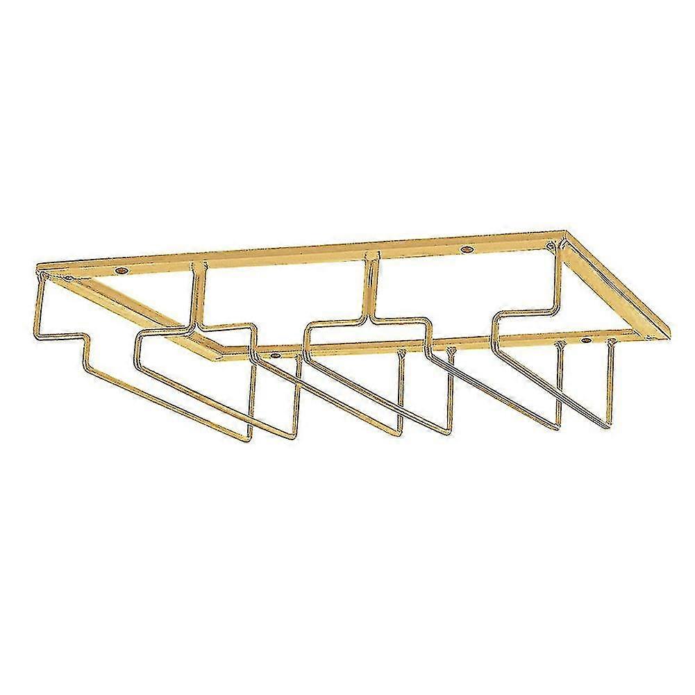 Weingläser Rack unter Schrank Stielgeschirr Rack Wein Glas Kleiderbügel Racks Draht Glas