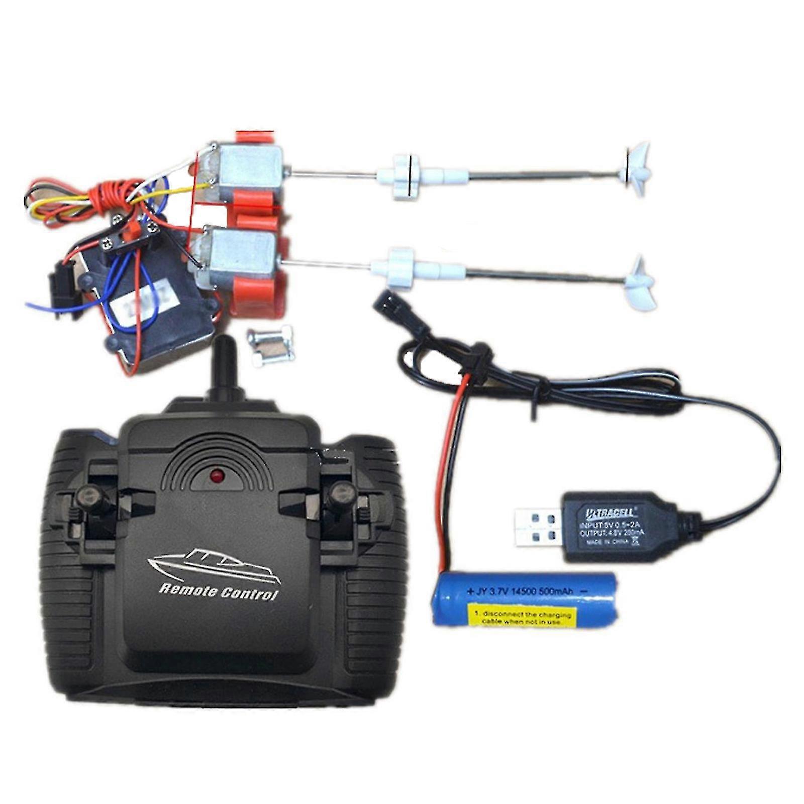 RC Boat Model Boot Kits Shaft+Socket+Motor+Propeller+Controller+Receiver Kit t