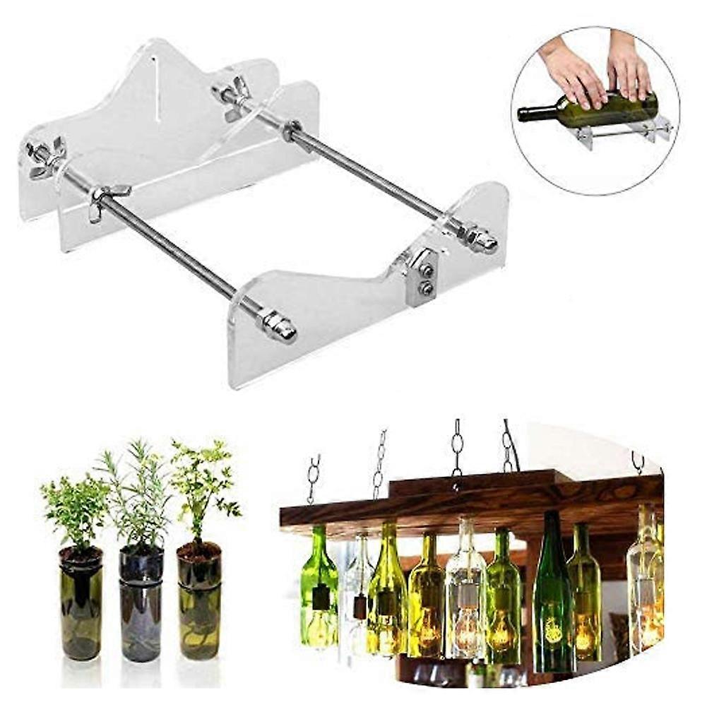 DIY Glass Bottle Cutter Machine Wine Beer Champagne Bottles Jar Cutting Tool