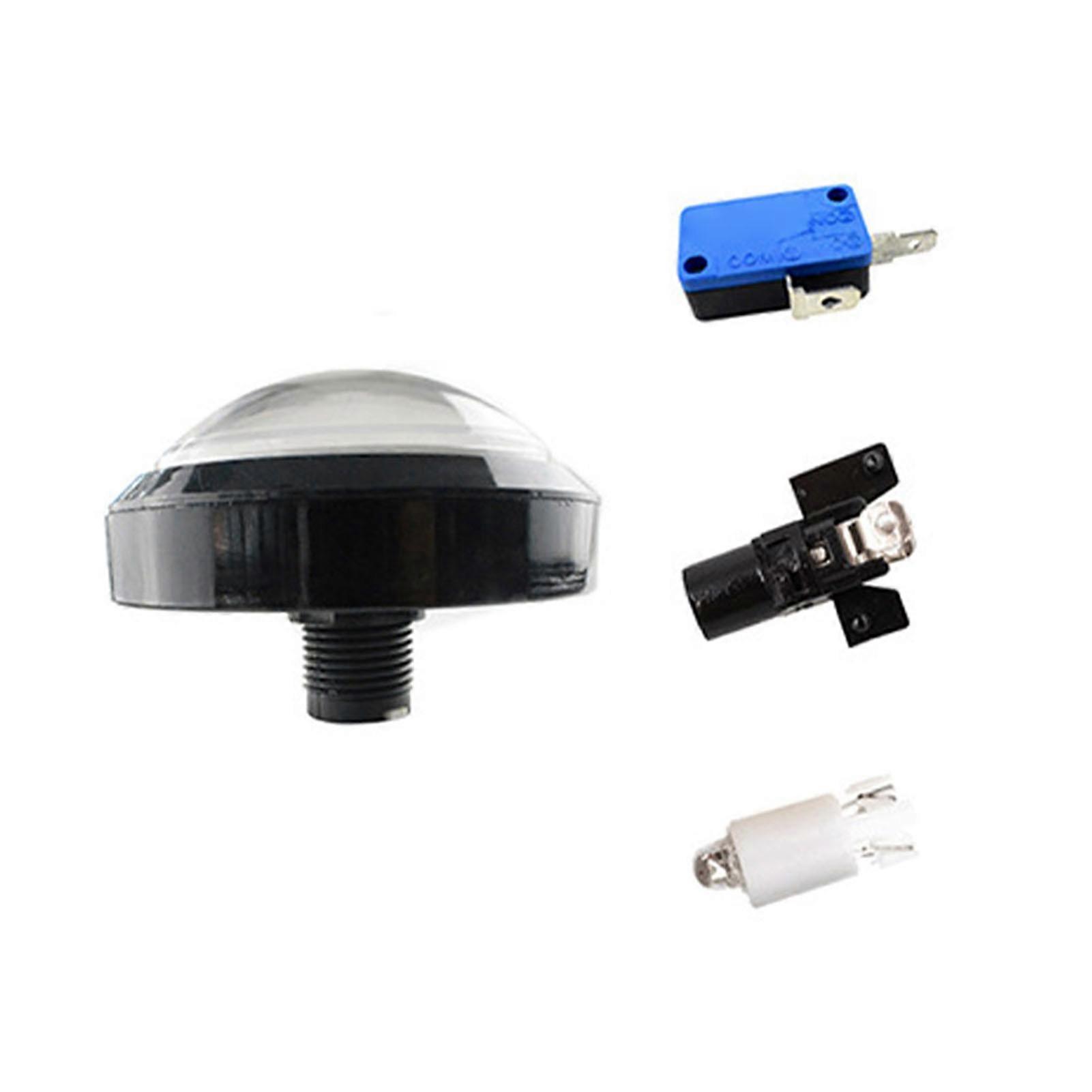 100mm Illuminated Push Button Large Round LED Lamp Push Button for Video Arcade DJ Game Vending Machine