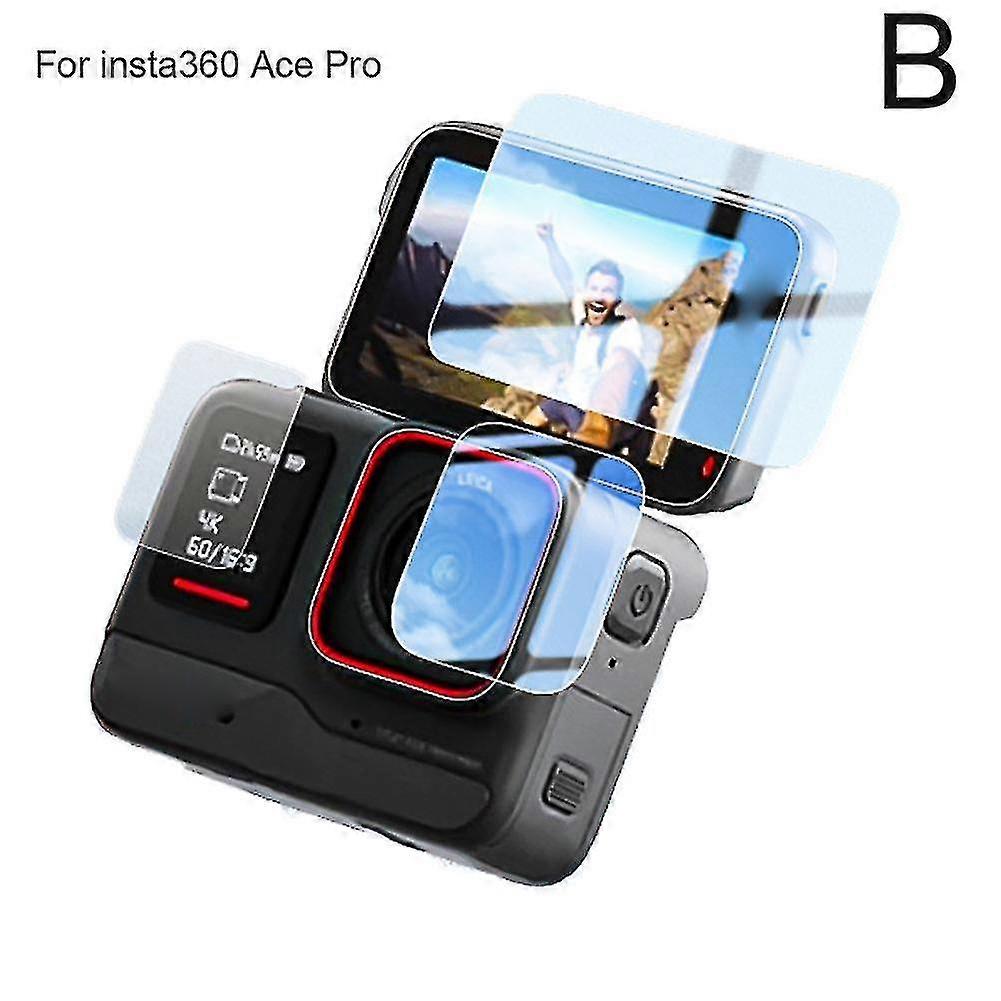 For Insta360 Ace Pro Screen Protector Tempered Glass Accessory