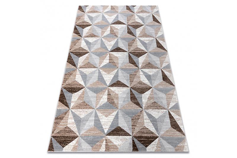Carpet ARGENT - W6096 Triangles beige / grey