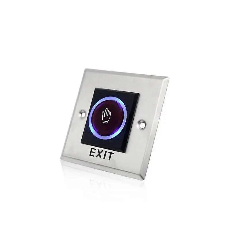 NO COM NC LED light Infrared Lock Exit Button IR Door Release Switch Contactless Door Lock Release Switch No Touch