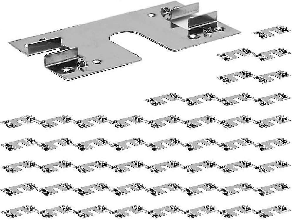 Solpanel jordningsbricka / packning för fotovoltaiskt tak / mark / bil skjul / system Solpanel jordningsbricka jordningsklämma Solpanelkabel -T