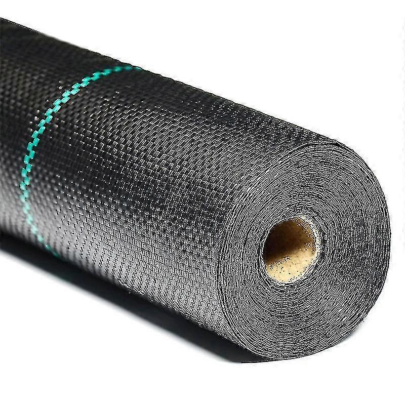Heavy Duty Weed Control Fabric Film Pad Landscape Floor Covering,2m x 10m