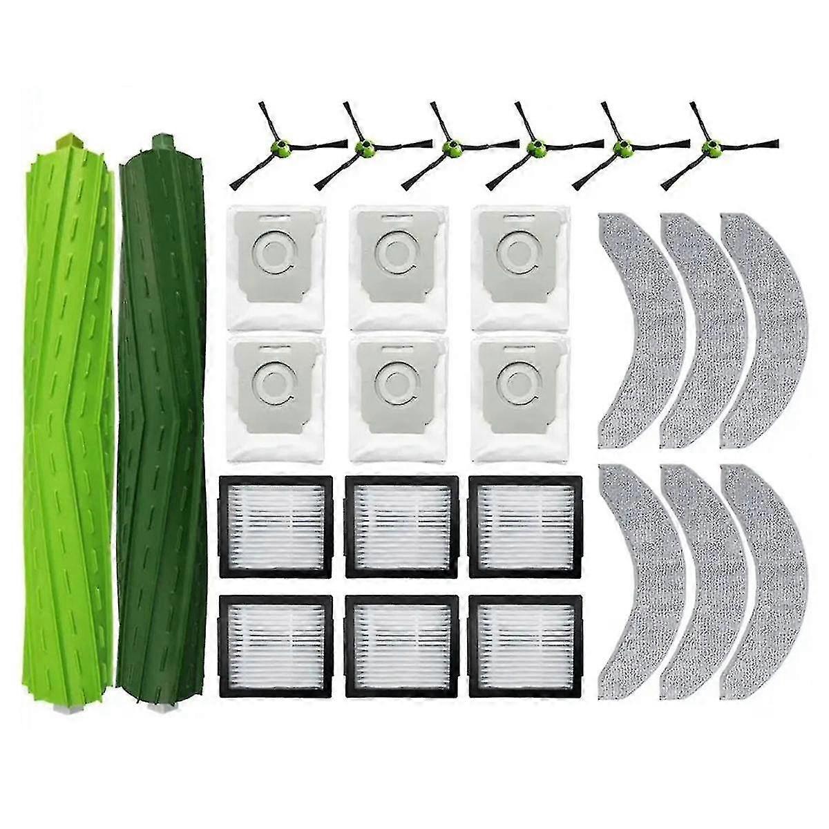 For Combo J9+ Robot Vacuums Roller Main Side Brush Hepa Filter Mop Cloths Rag Dust Bag Spare Part