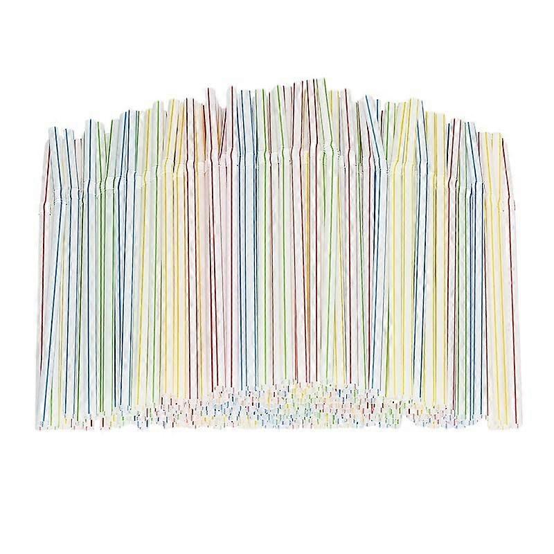 300PCS Colourful Straws, Flexible Drinking Straw Set, ,Reusable Straws,Plastic Drinking Straws, Suitable for Various Drinks