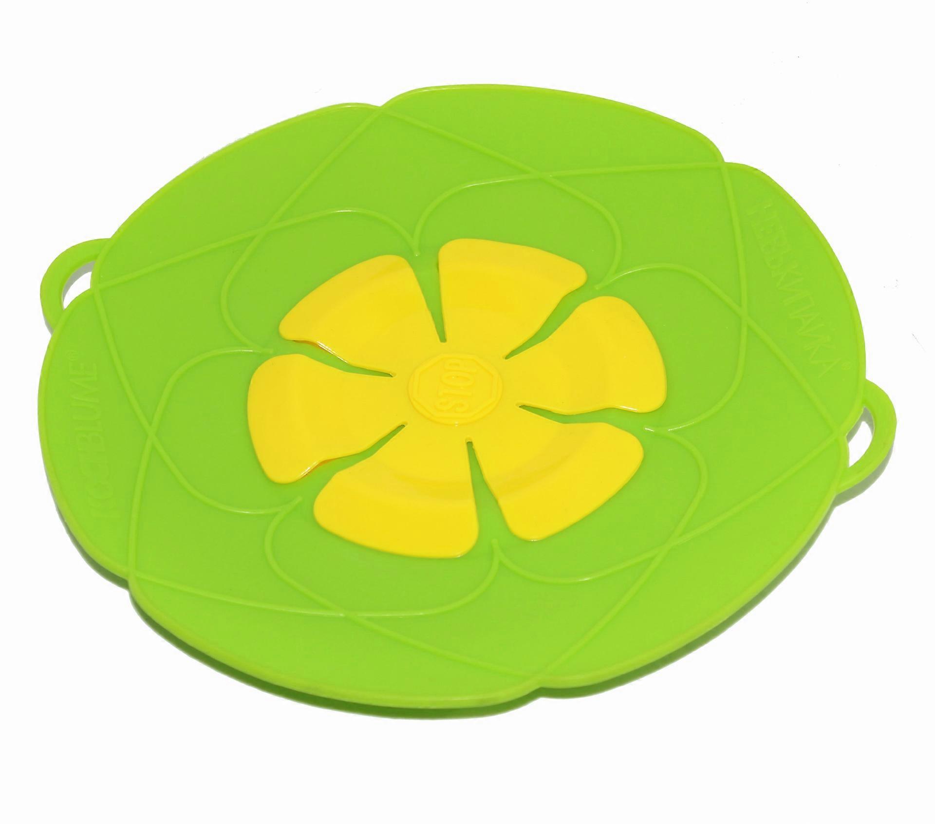 Overboil protection / multi lid in silicone - Green
