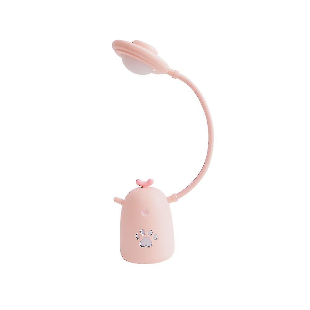 Kids Desk Lamp,usb Rechargeable Student Learning Eye Protection Lamp, Cartoons Reading Lamp