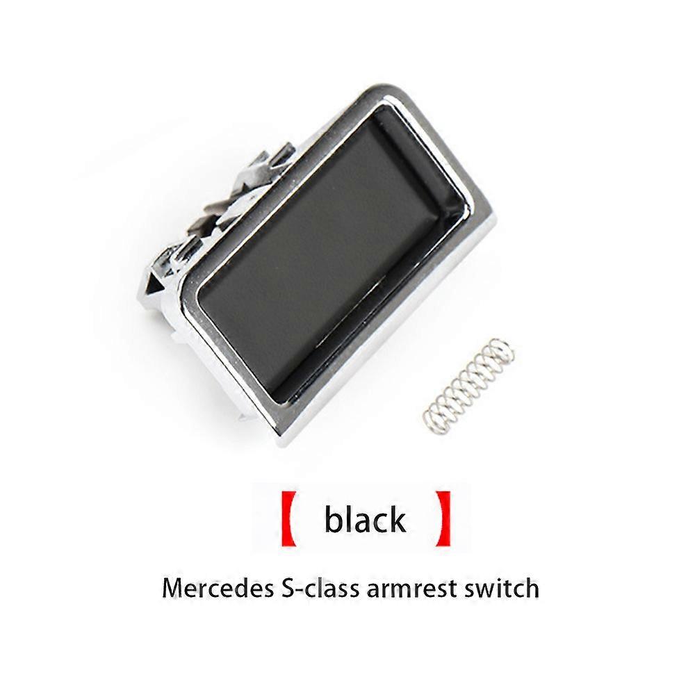 Center Armrest Storage Box Button Switch Black For Mercedes W221 S-Class 2006-13