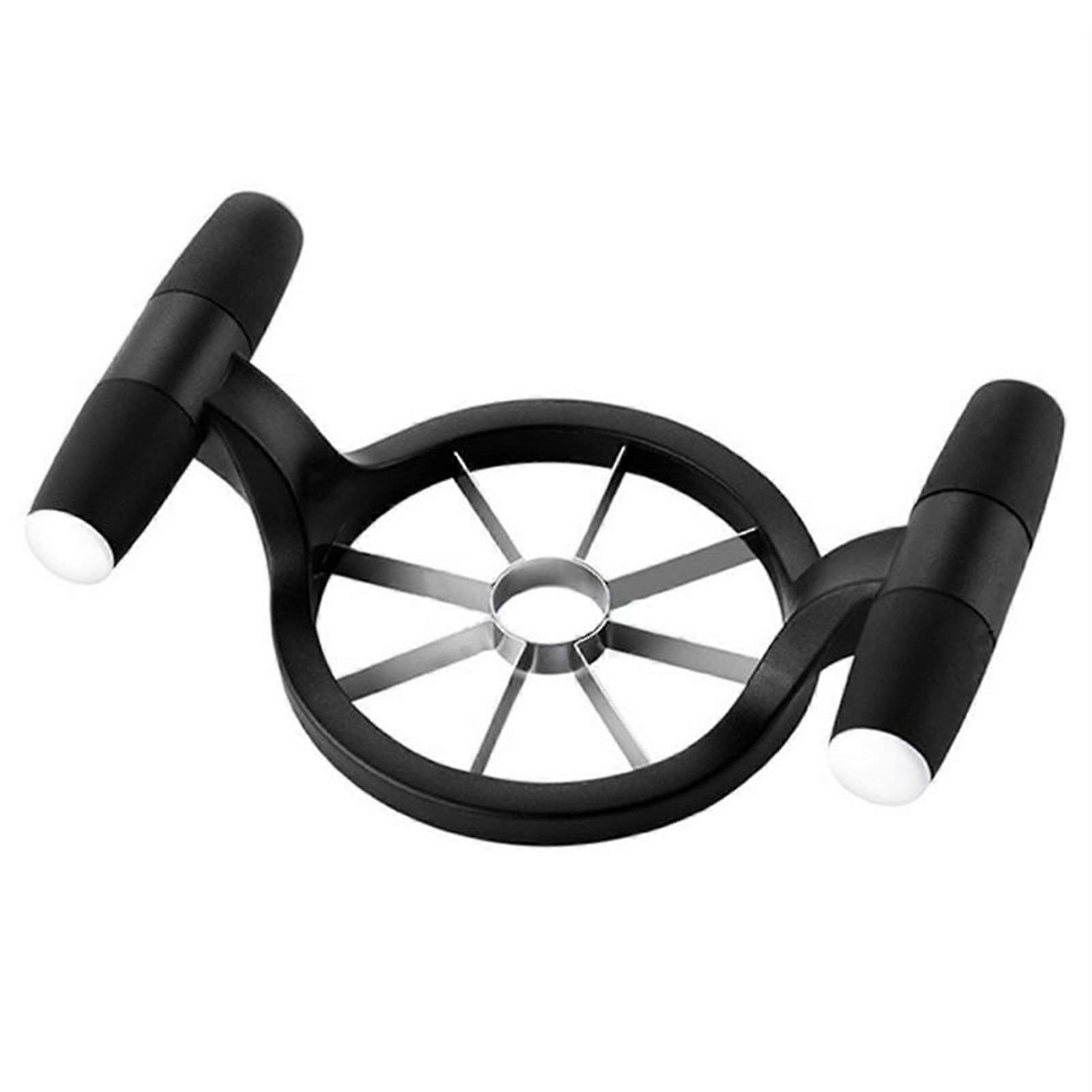 Fruit Slicer Food Grade Average Pieces 8 Sharp Blades Remove Core Slicing Reusable Stainless Fruit Potato Slicer Melon Cutter Kitchen Tool KAESI