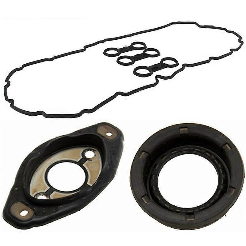 Black 11127582245 For E60 F10 E61 F11 N52 New Valve Cover Gasket Camshaft Adjuster Gasket Oil Seal Gasket Size 3