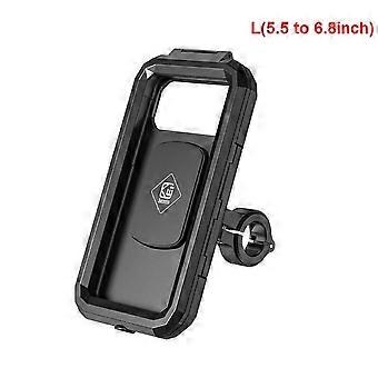 Waterproof Case Motorcycle Bicycle Phone Holder Stand Bag...