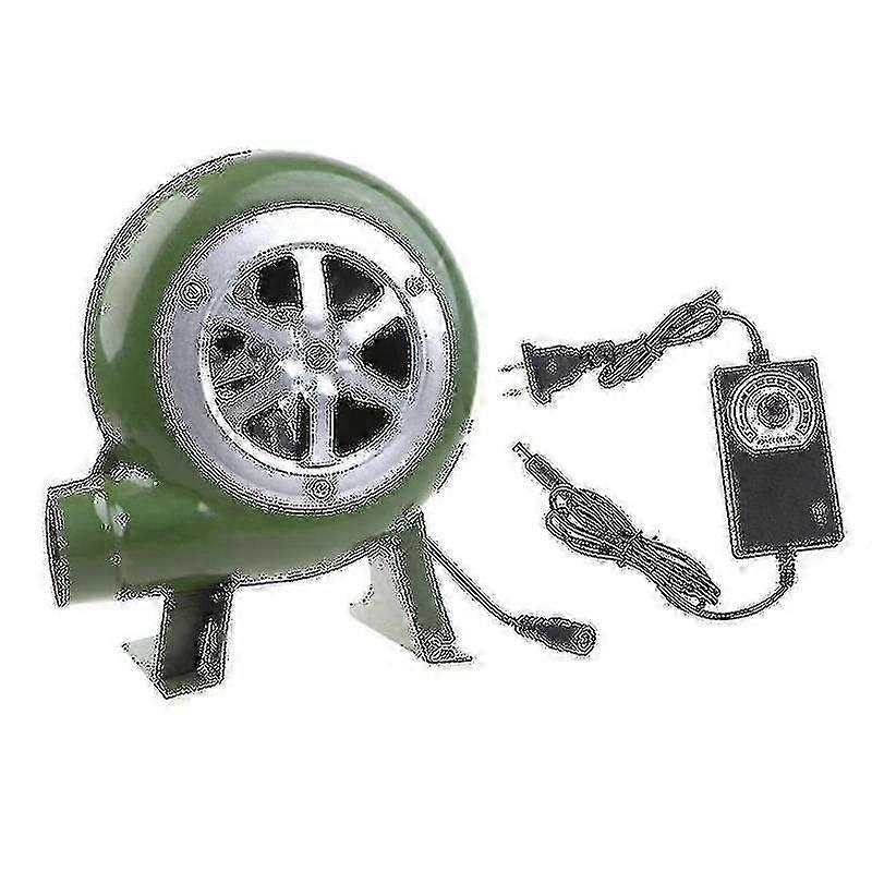 قوية شواء منفاخ الفحم مدخنة كاتب مروحة شواء ، مروحة مدخن منفاخ كهربائي حديد AC100-240V 2900rpm قابل للتعديل-dwdz