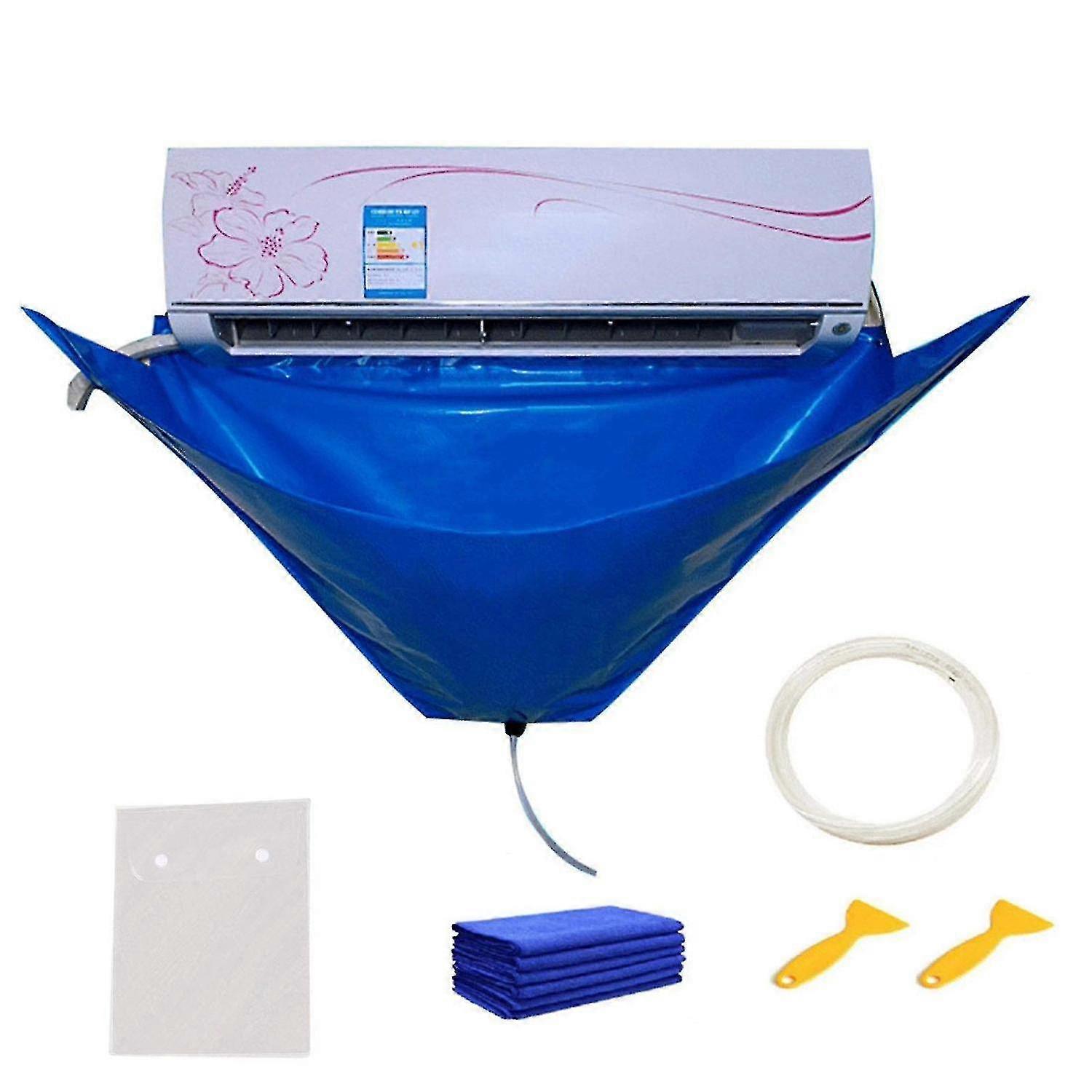 Air Conditioner Cleaning Cover With Water Pipe