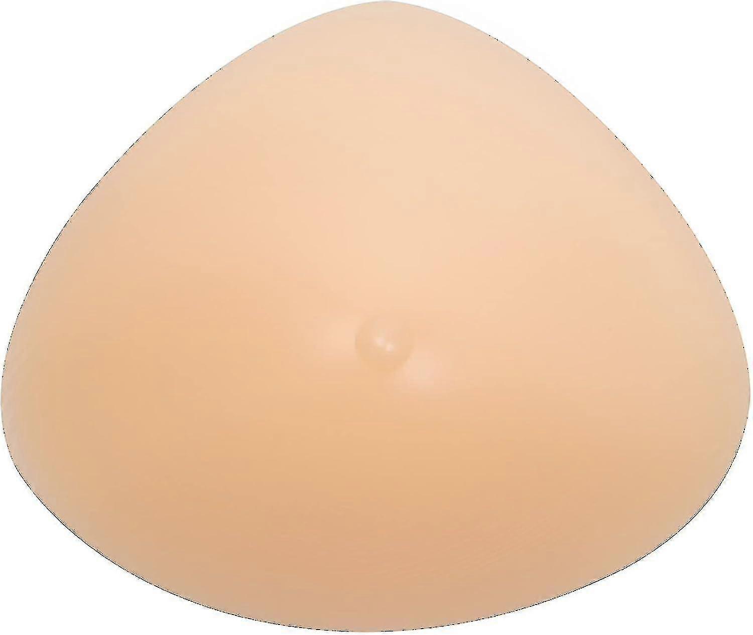 Pair Silicone Form Triangular Shape Mastectomy Prosthesis Bra Enhancer Inserts A B C D E F G Cups