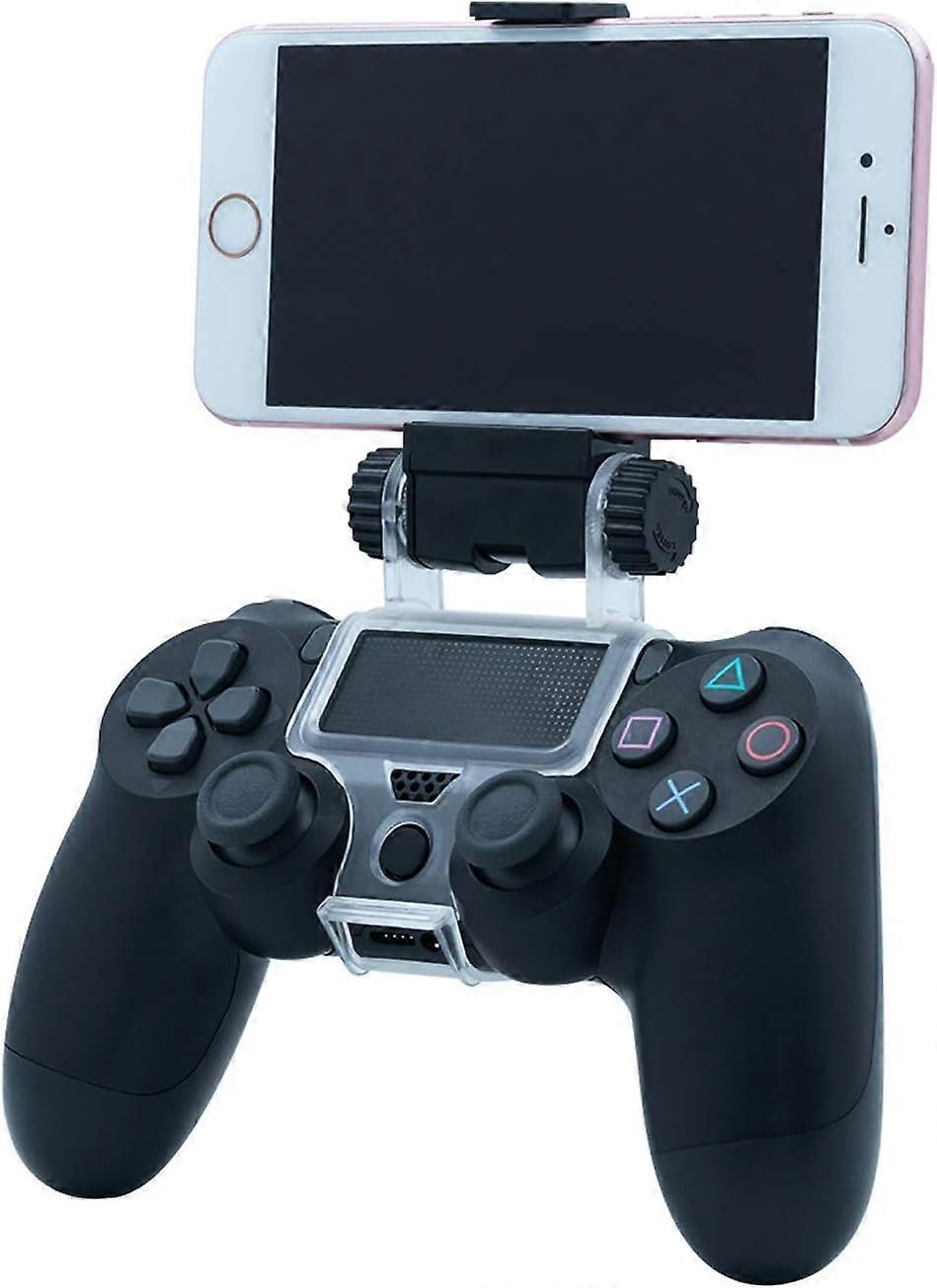PS4 Smartphone Clip Holder Clamp Mount for PS4/ PS4 Slim/ PS4 Pro Controller