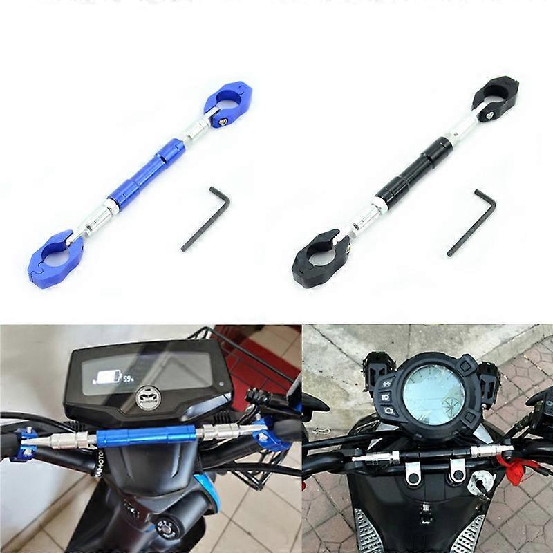 7/8 "22 مللي متر الألومنيوم دراجة نارية المقود عبر قضيب التوجيه قابل للتعديل مقبض بار لهوندا PCX125 PCX150 PCX160