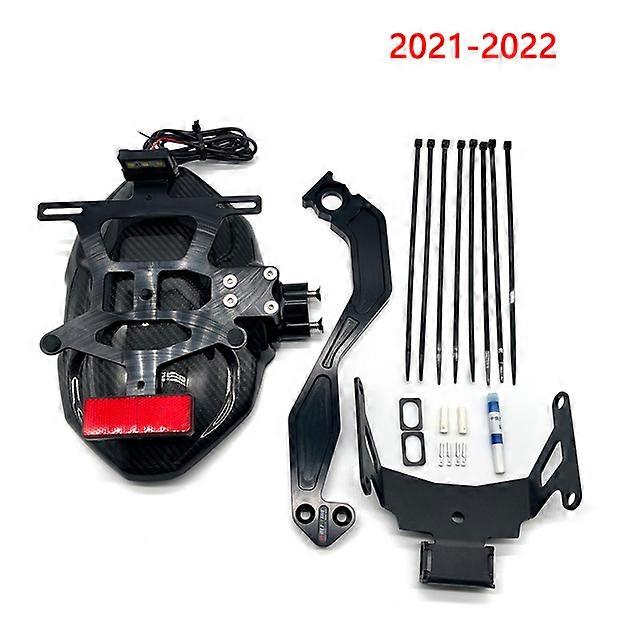 CB 650R دراجة نارية خلفية الحاجز Mudguard Splash Guard لوحة ترخيص LEDملحقات جذابة مناسبة لهوندا CB650R 2019 2020 2021 2022
