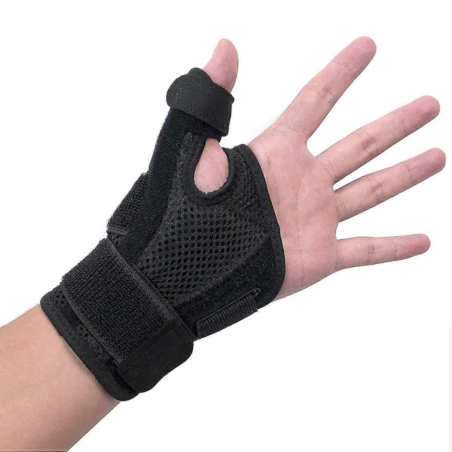 1 attelle de pouce pour l'arthrite, attelle de soutien du poignet pour l'arthrite, attelle de soutien du poignet pour la main, adaptée aux deux mains