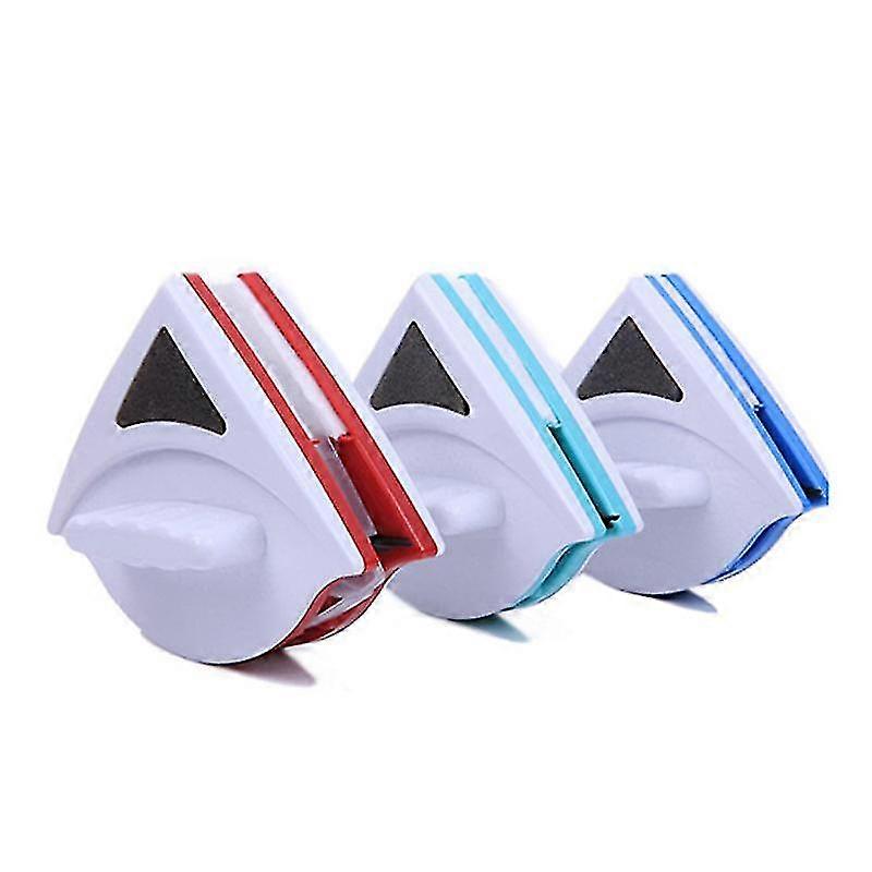 Double Side Magnetic Window Cleaner Ultra-Strong Both Side Glass Surface Cleaning Brush Wiper Tools With Ergonomic Designgreen