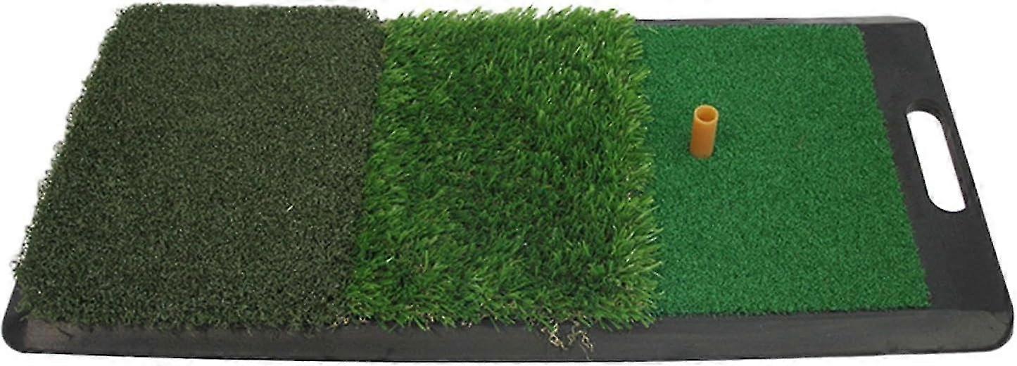 Golf Practice Mat Indoor Training Mat for Golf Swing Hitting and Putting Premium Turf Grass Mat Golf Accessories and Gift