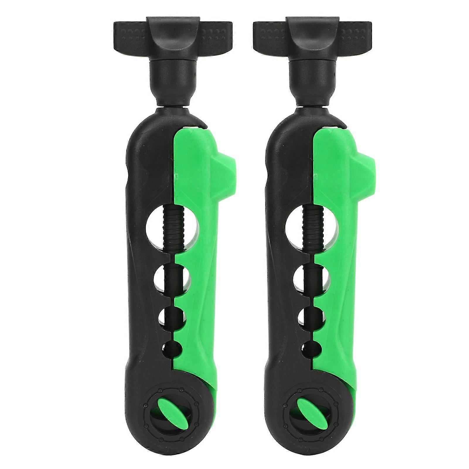 Adjustable Portable Fishing Line Spooler Machine with Mini Bobbin Reel - 2PCS Black Green Accessories