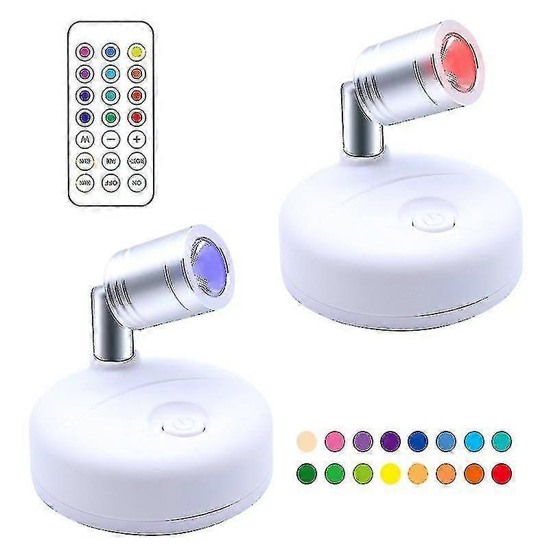 Wireless Spotlight Battery Operated Accent Lights With Remote