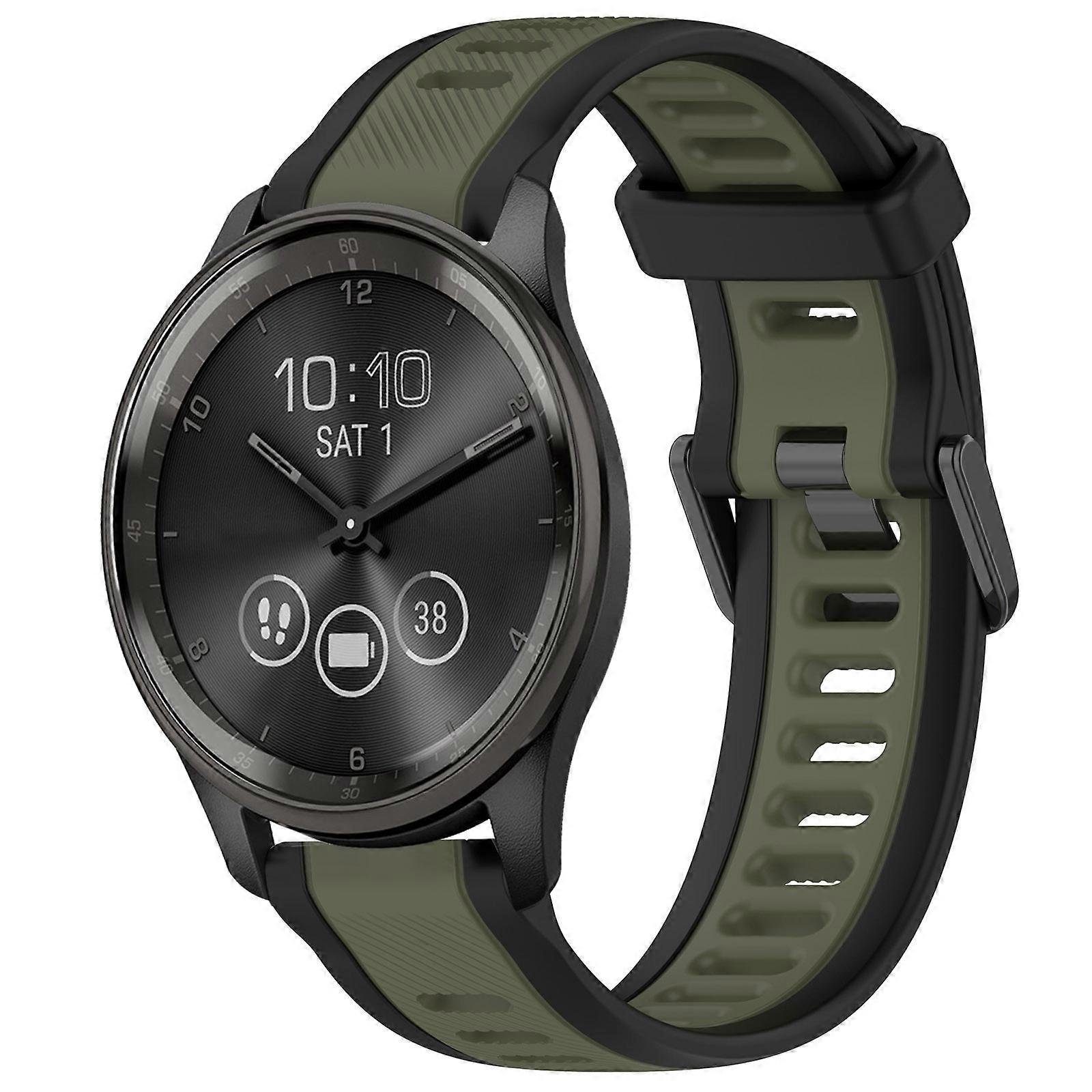20mm Silicone Strap For Garmin VivoMove Trend