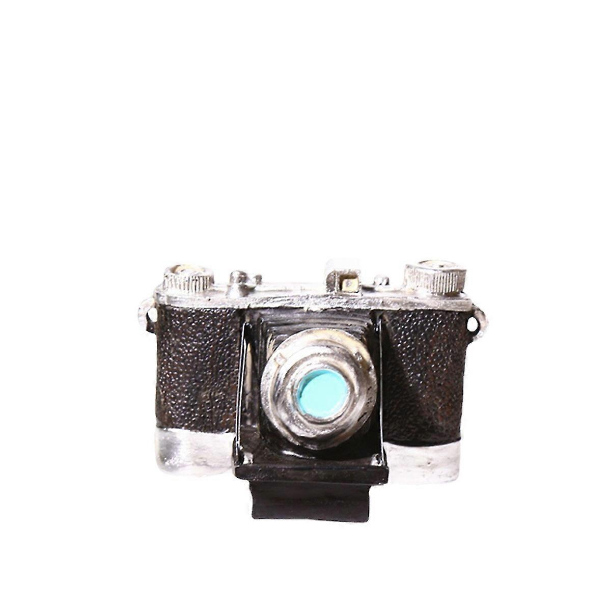 Vintage Retro Resin Camera European Style Home Bar Decorations (1 Piece, Bronze)