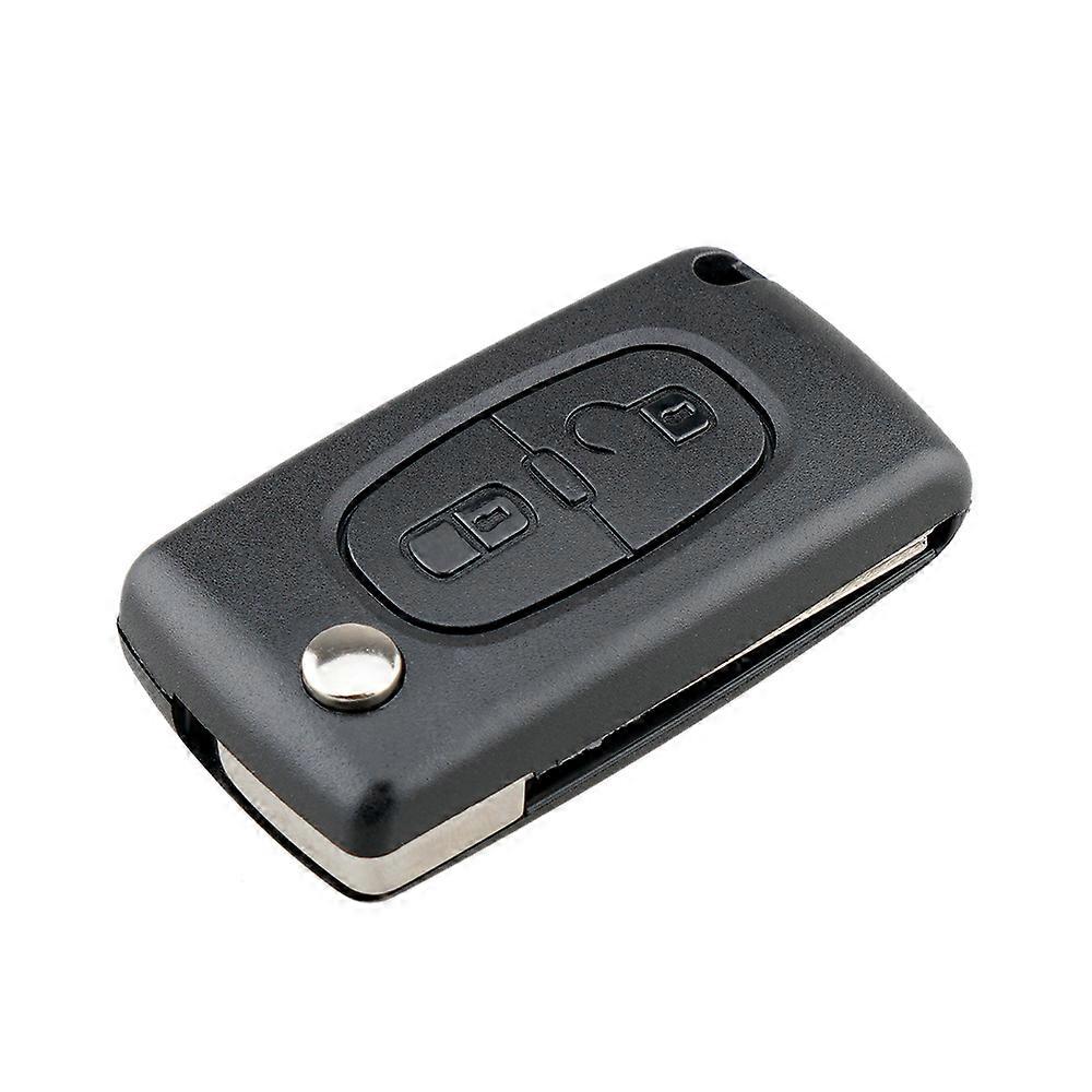 2021 New Remote Flip Folding Blank Key Shell Cover Case forPeugeot 206 307 308 407 Partner Citroen C4 C5 C3 Berlingo Xsara