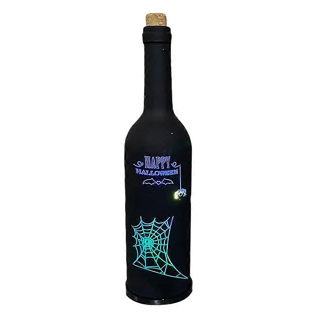 Colorful LED Wine Bottle Light with Cork Color Changing Battery Operated Night Fairy Lamp for Halloween Bar Decor