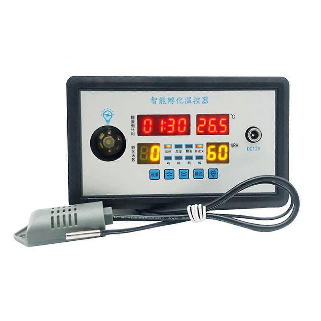 Temperature Humidity Controller Thermostat DC12V Digital Display 12W 220W