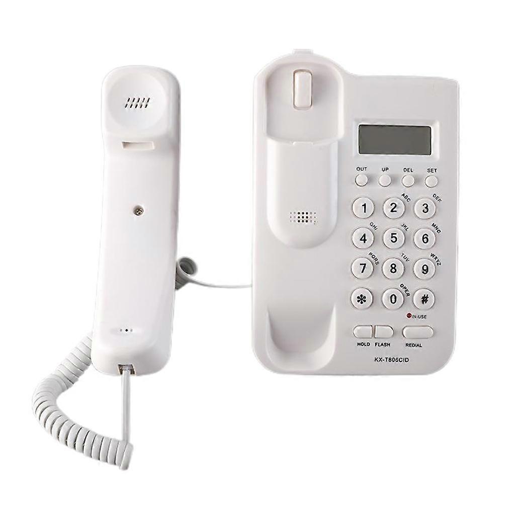 Classical Landline Phone Desktop Wired Telephone Big Button Telephone