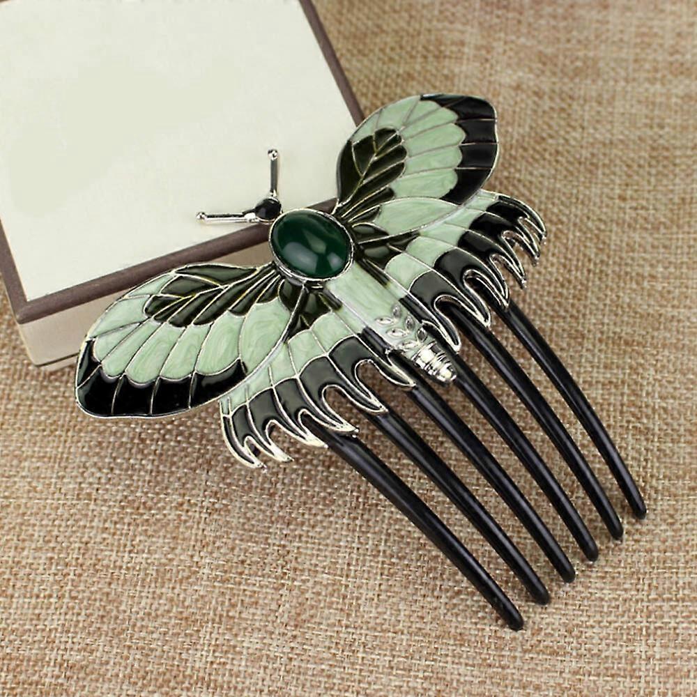 クラシックタイタニックヒロインローズバタフライコームレプリカヘアピンヘアアクセサリー