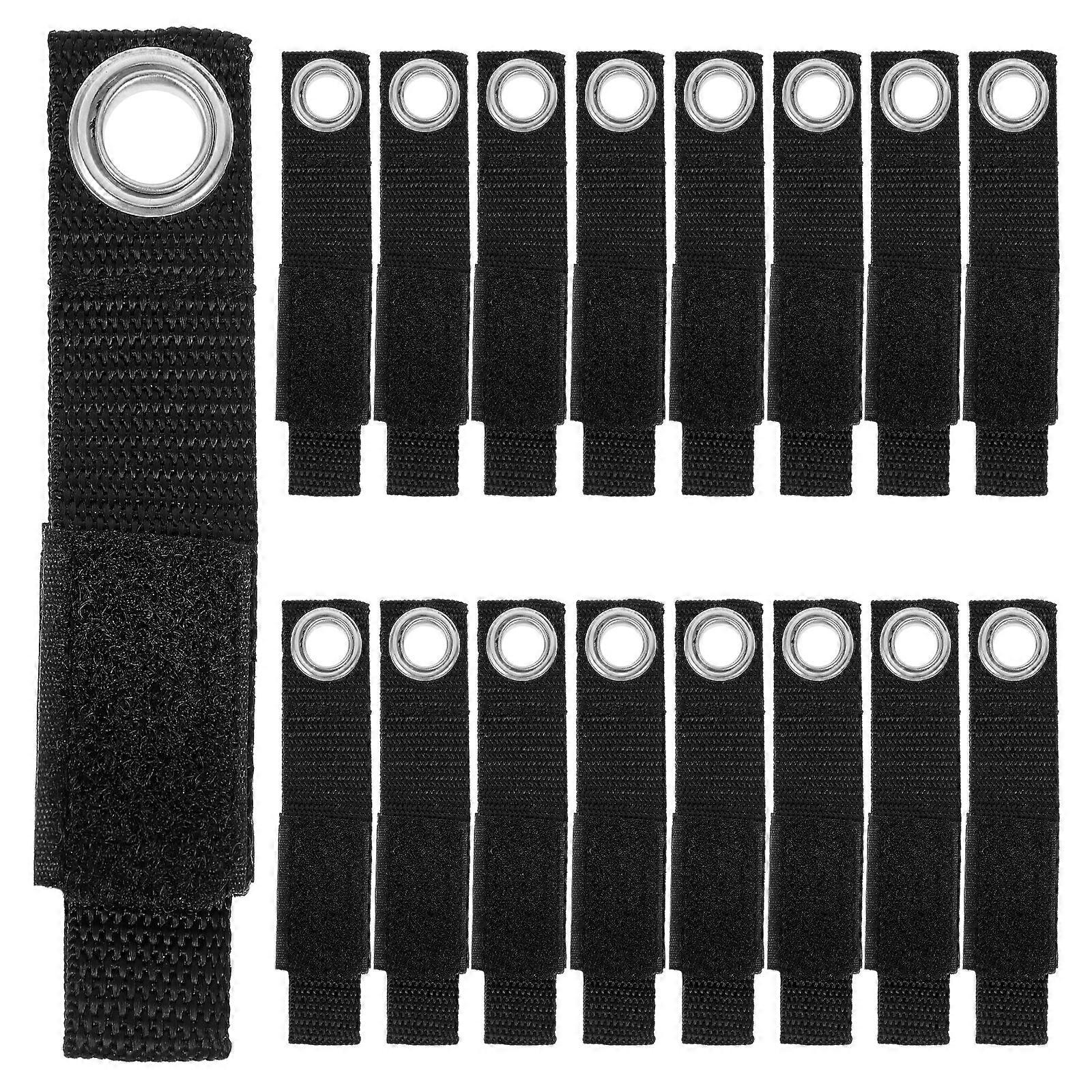 20 pcs Extension Cord Storage Straps Cable Storage Strap Hook and Loop Storage Straps
