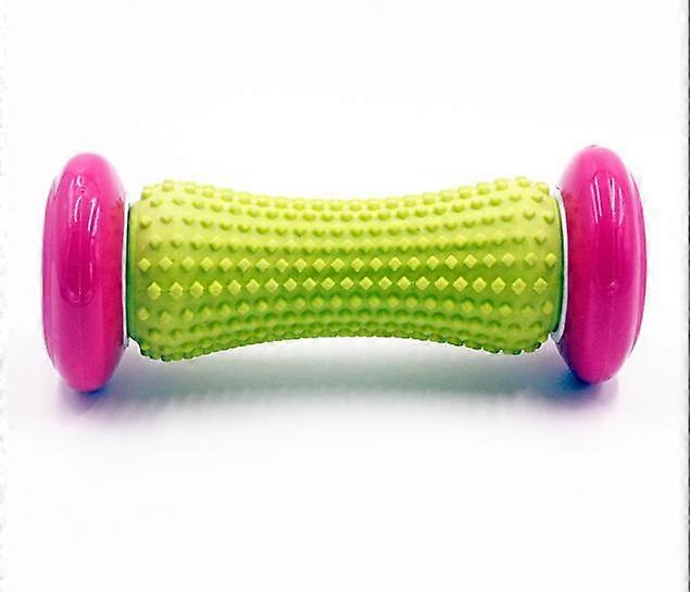 (Pink)Pejoye Foot Massage Roller, Acupressure Reflexology Massager Stick Wrists Forearms Exercise Massage Roller for Plantar Fasciitis Recovery and Ti