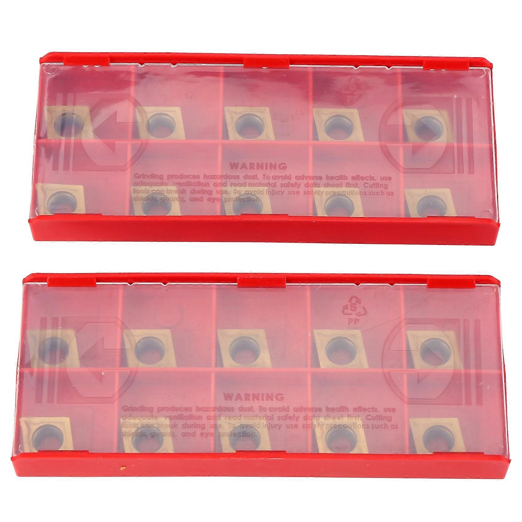 20PCS Carbide Insert CCMT09T304 CCMT32.51 US735 Metal Turning Tool Tools Lathe Tool CCMT 09T304 Fac