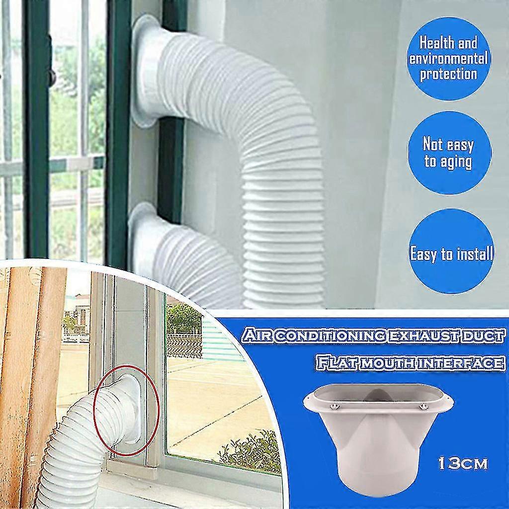 المحمولة تكييف الهواء العادم خرطوم كيت 5.1 بوصة نافذة محول أنبوب مشترك