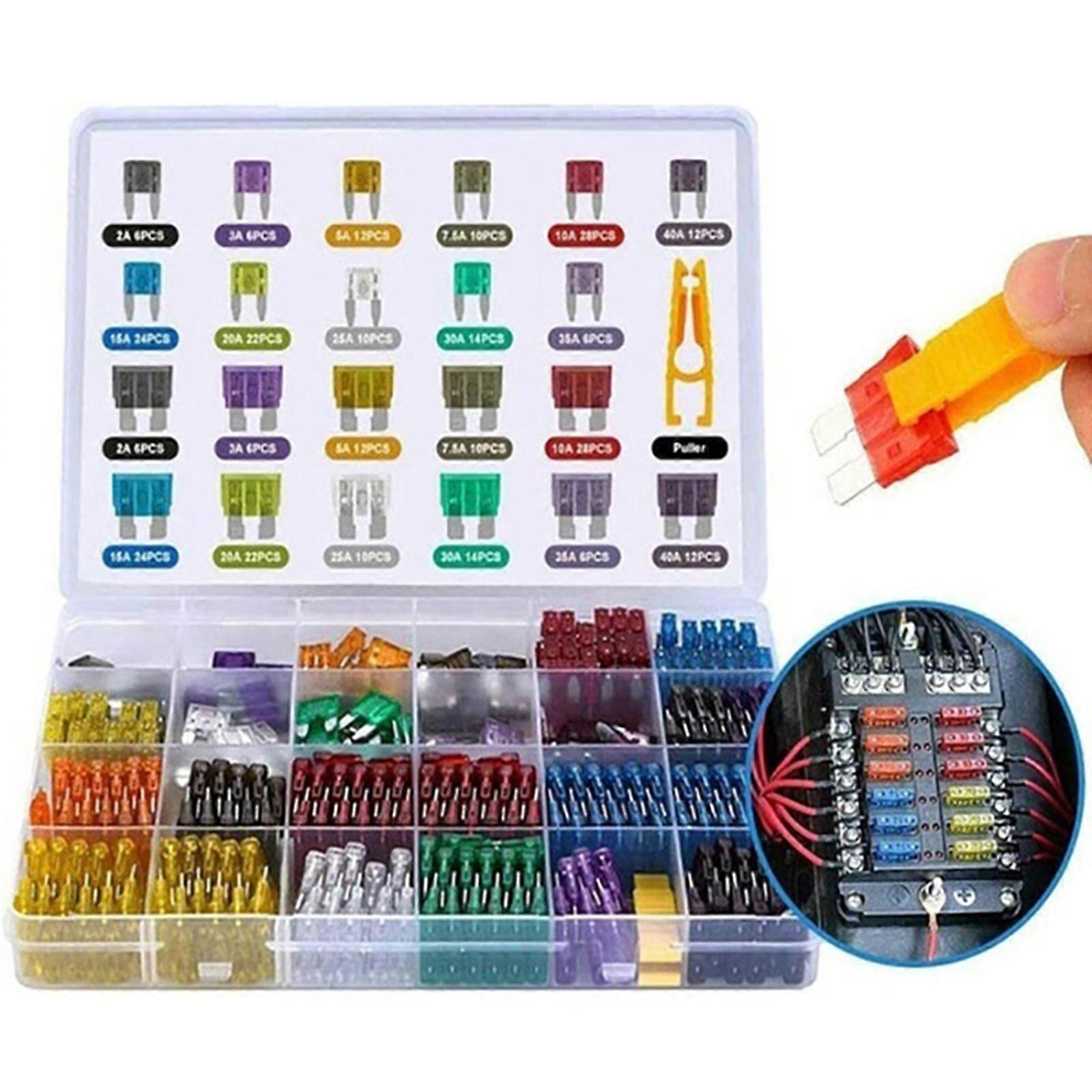 Fuse Assortment Profile Middle Small Blade Insert Type Auto Truck with Box Clip