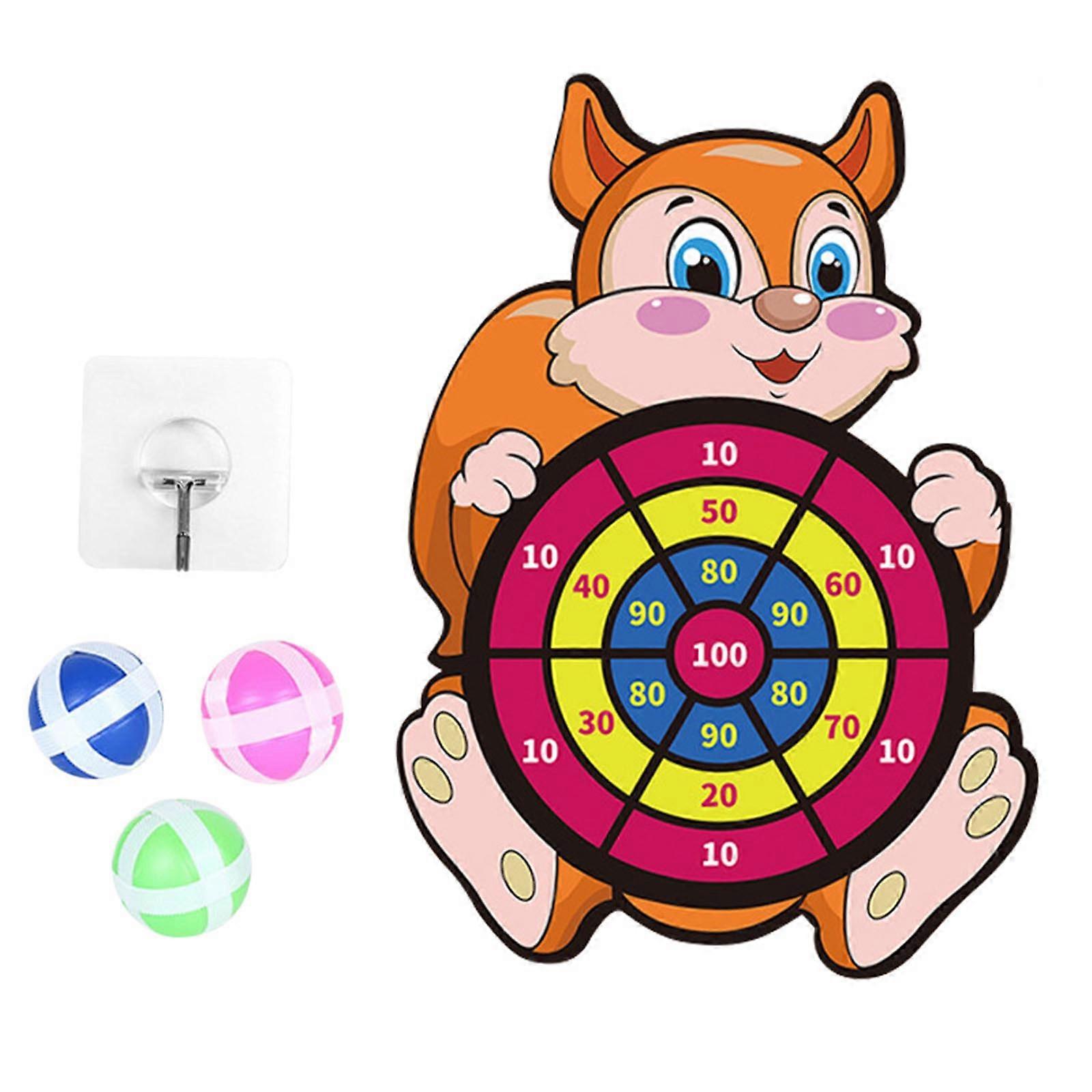 Throw Toss Dart Game Set for Kids with Toss Disk Outdoor Indoor Sports