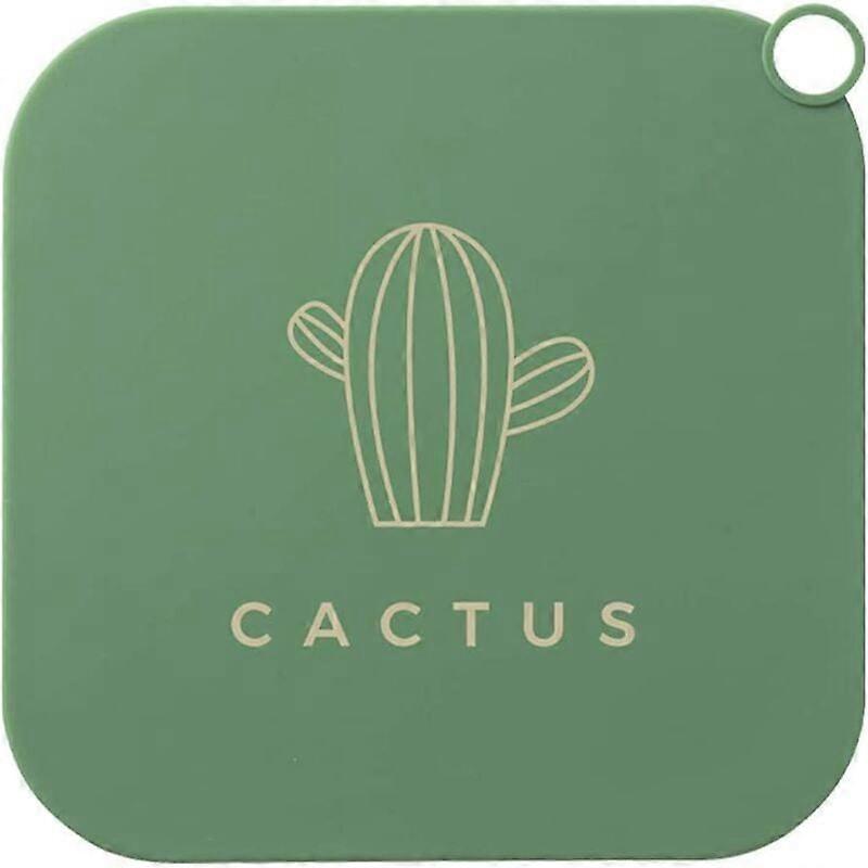 Square Drain Plug, Silicone, Odor Resistant, for Kitchen and Bathroom Sinks