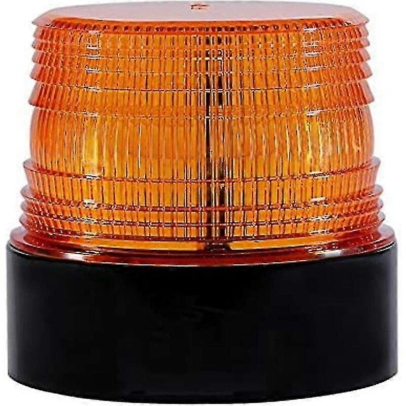 12v Led Wireless Strobe Light Magnetic Flashing Emergency Signal Lights (orange) Tw