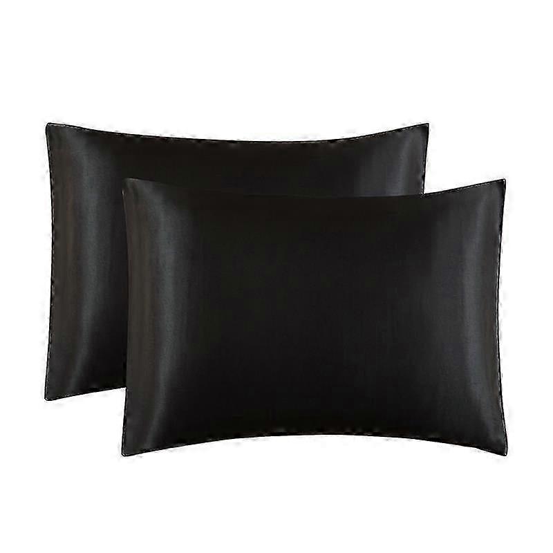 Kussensloop 100% Zijden Kussensloop Zijdeachtig Satijn Haar Schoonheid Kussensloop Comfortabele Kussensloop Home Decor Groothandel Happy H