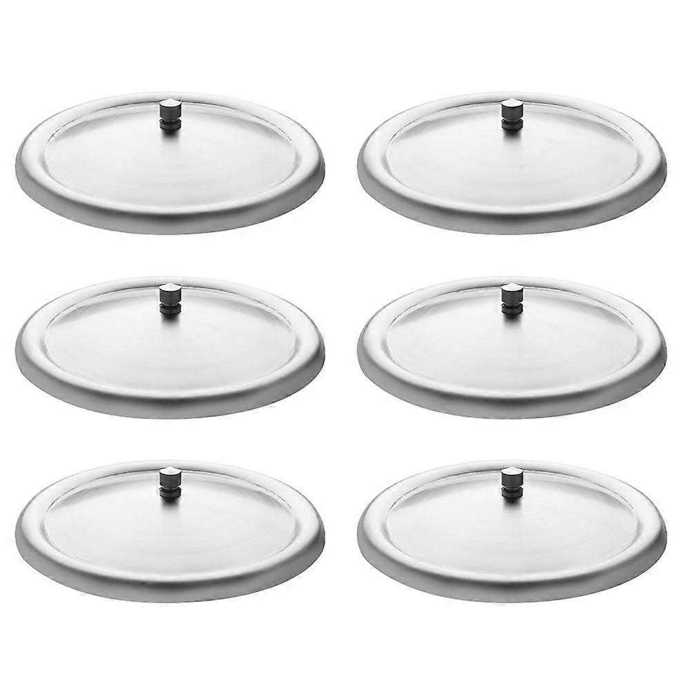 6 st Mugglock Keramiska muggar Mugglock Knopp Kaffetumlare Lock Dryck Mugg Lock Universial Mugg Lock Mugg Lock