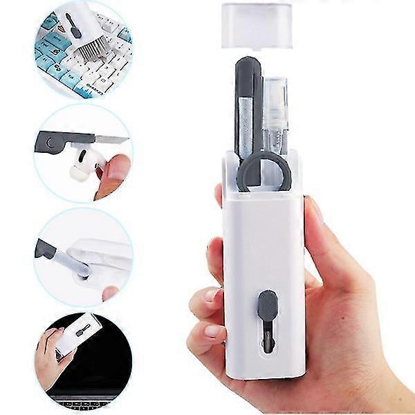 7-in-1 Computer Keyboard Cleaner Brush Kit Earphone Cleaning Pen