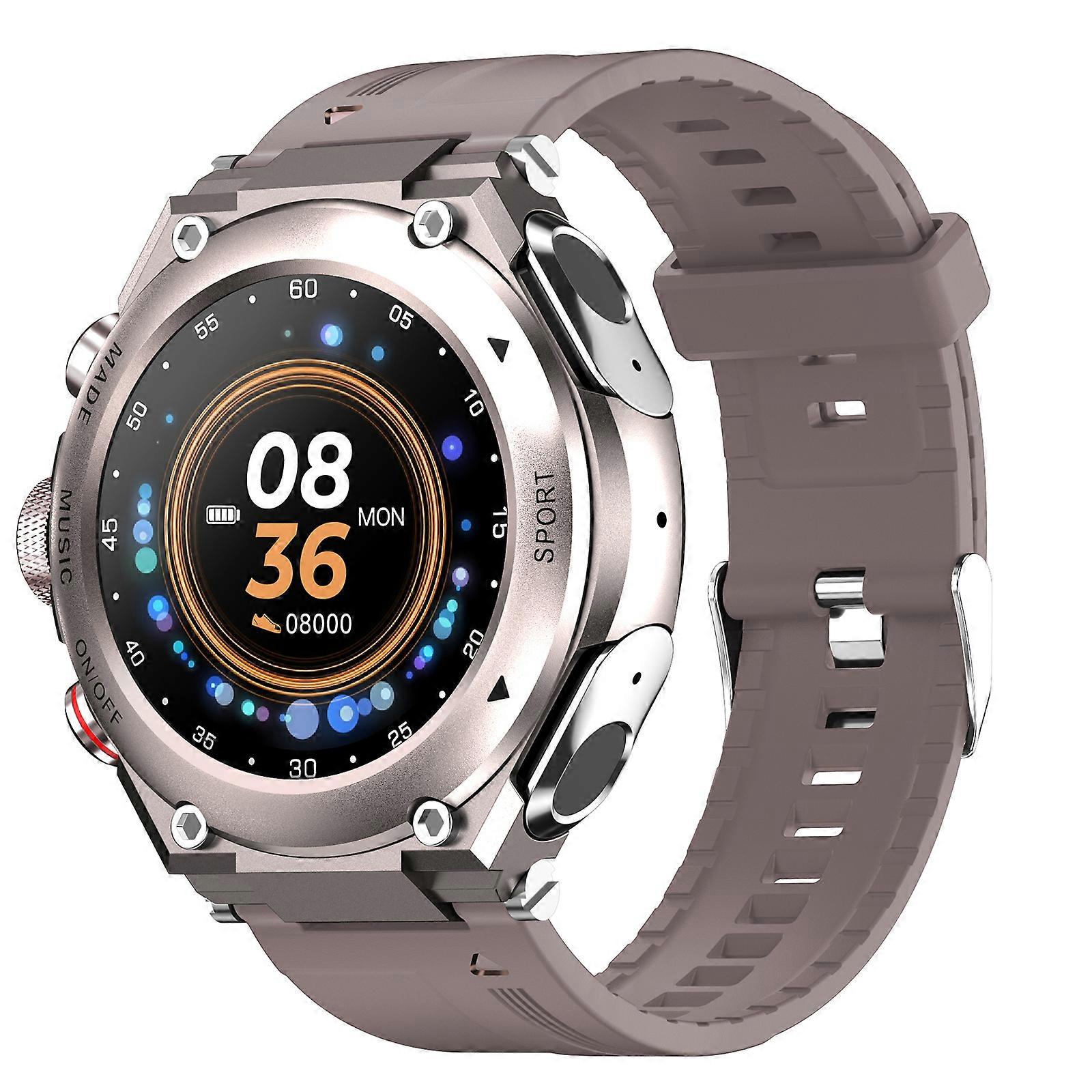Montre intelligente avec écouteurs MP3 Bluetooth Casque 1,28 pouce Smartwatch intégré