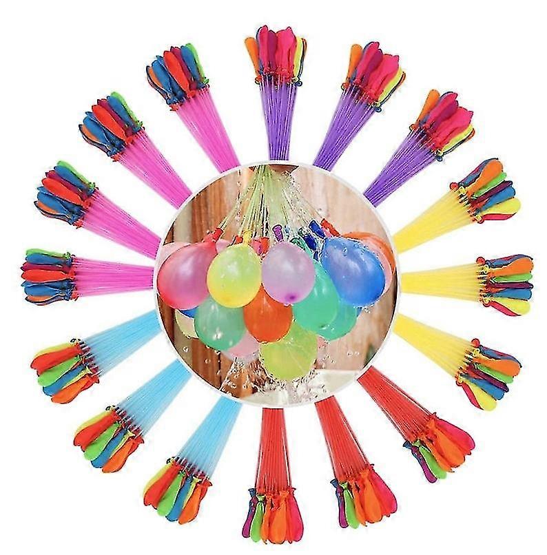 592pcs Water Balloons Set Instant Fill Self Sealing For Pool Party